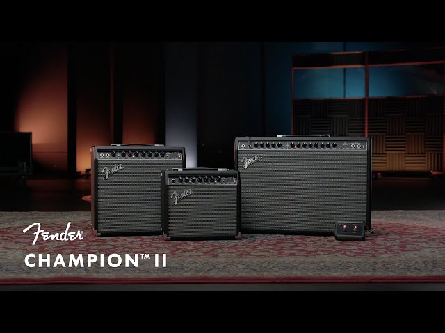 Exploring the Champion II Series | Fender