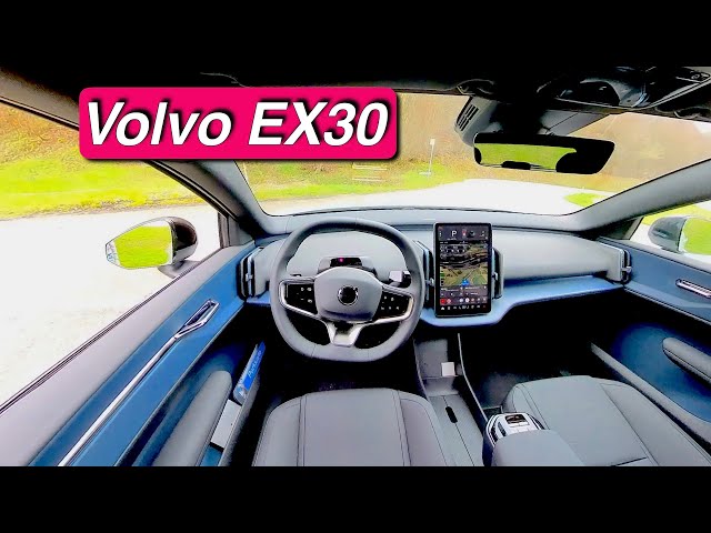 Volvo EX30: 360 Grad aus Fahrersicht