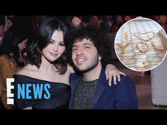 Benny Blanco Gives Selena Gomez EXTRA CHEESY Valentine's Day Gift | E! News