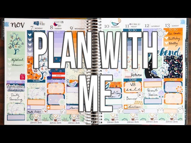 ECLP Vertical Plan with Me | Oh, Hello November Subscription