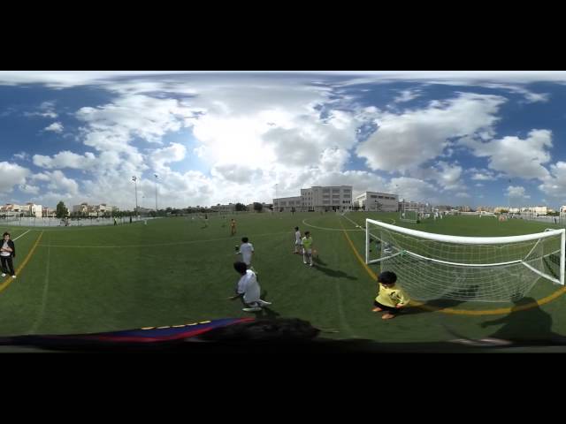 Soccer Training #theta360