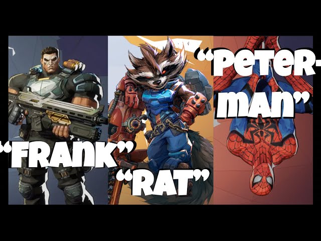 The wonderful world of Marvel Rivals hero callouts