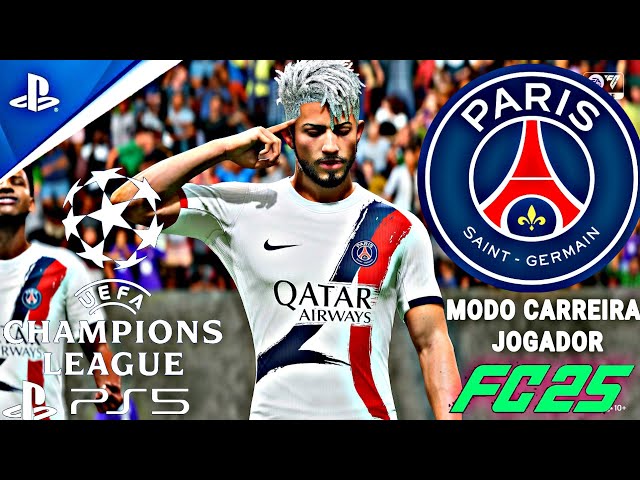 🔴SEGUNDA TEMPORADA NO PSG! 🇵🇹 RUMO AOS TITULOS! - MODO CARREIRA JOGADOR EA FC 25 (PS5)