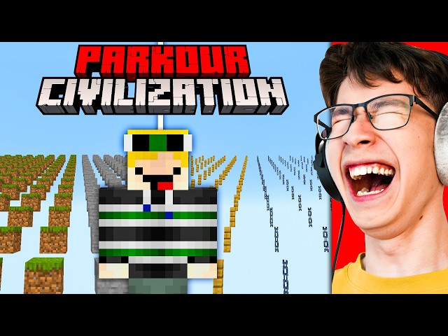 MINECRAFT Ultimate Parkour Civilization Movie (Funny Animation)