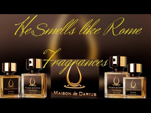 Exciting news about my two fragrances with Maison de Darius