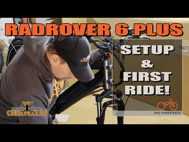 RadRover 6 Plus Setup and First Ride