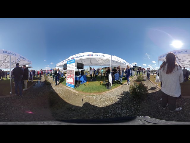 Tailgating 360 Video of VR set up at Sloan Park Chicago Cubs Spring Training 321 Next Reality