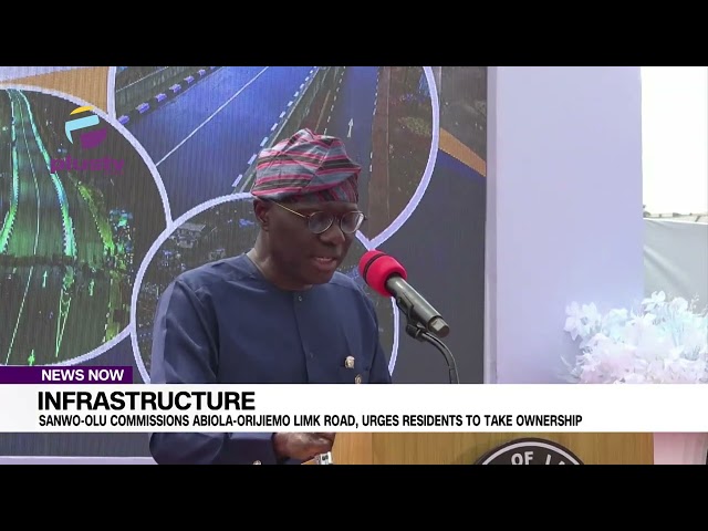 Infrastructure Sanwo Olu Commissions Abiola Orijiemo Limk Road, Urges Residents To Take Ownership