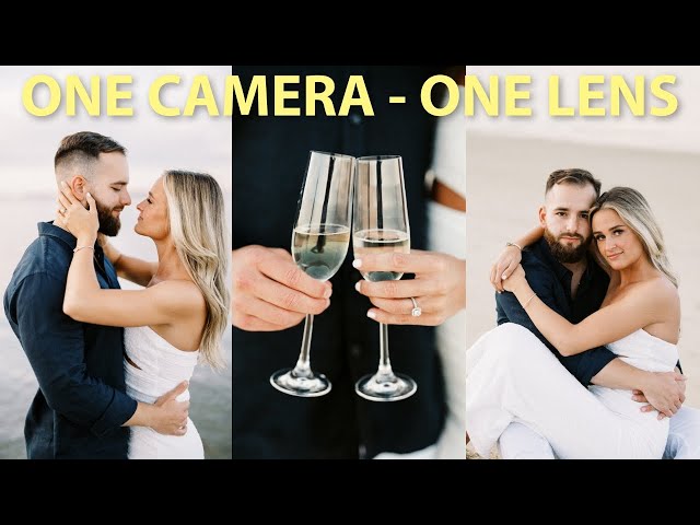 Beach Engagement Photography Behind The Scenes