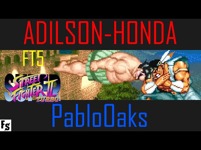 Super Street Fighter 2 Turbo - ADILSON-HONDA [E. Honda] vs PabloOaks [O.T. Hawk] (Fightcade FT5)