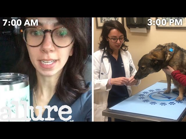 A Veterinarian's Entire Routine, from Waking Up to Treating Pets | Allure