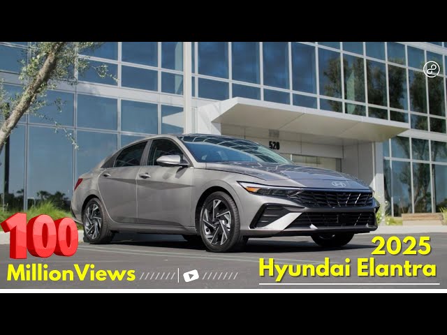 First Glimpse of the 2025 Hyundai Elantra Hybrid: You Can't Miss It, It is Soo Spectacular