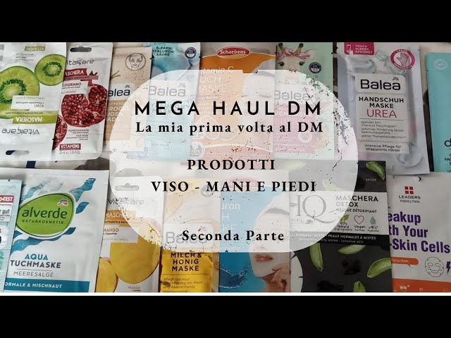 MEGA HAUL DM - La mia prima volta al @dm Italia - Seconda parte #dm #balea #alverde #prodotticorpo