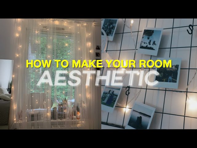 How to make your room aesthetic | DIY room decor