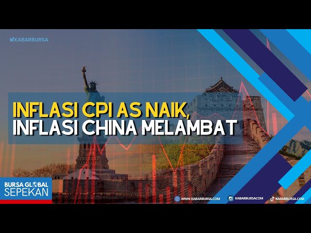 Inflasi CPI AS Naik, Inflasi China Melambat