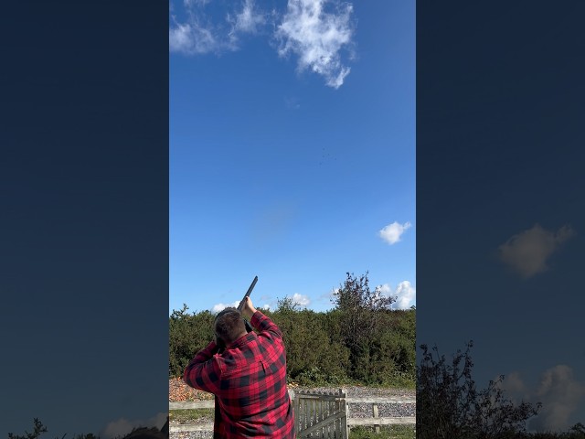 Clay sporting at the National clay shooting centre