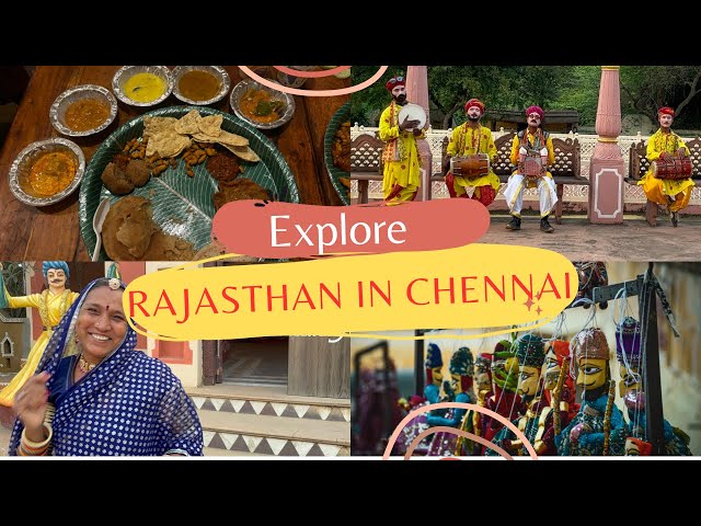 Vlog 42- Choki Dhani | How to enjoy Rajasthan in Chennai?| Royal Chitran| Rajasthani theme village