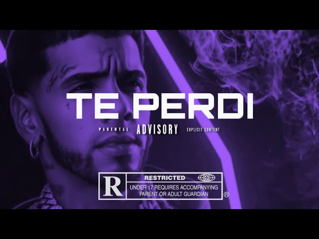 Anuel AA Type Beat 2024 -"Te Perdi"  Beat Reggaeton Romantico Estilo Anuel AA Instrumental 2024