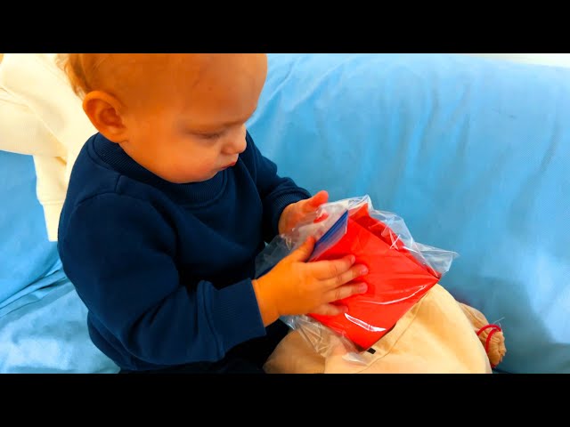 What did baby David get for Valentine's Day in day care?