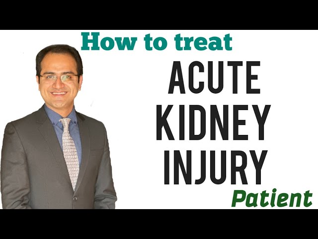 Acute Kidney Injury (AKI) Trearment/Management Stepwise Medicine Lecture, Staging,  USMLE/Neetpg