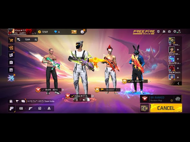 🎯DK DESI FF  Live Stream 🔴 Today free fire Rank Push Reason Top🔥