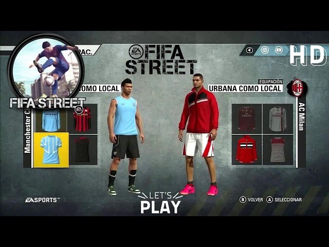 FIFA Street Gameplay - M.City - AC Milan - Adidas All Stars - Street Swirl - Fifaallstars.com