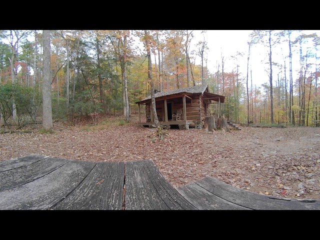 Big Canoe Disharoon Cabin woods 360 VR 4K