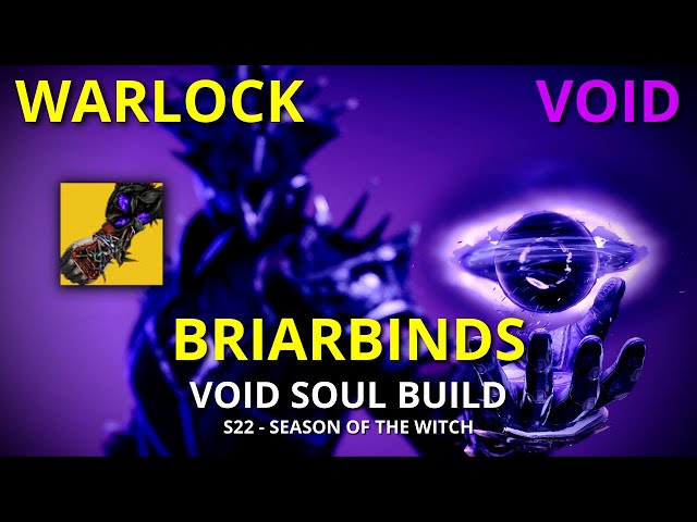 Warlock *VOID* Void Soul Build with Briarbinds Exotic | Destiny 2