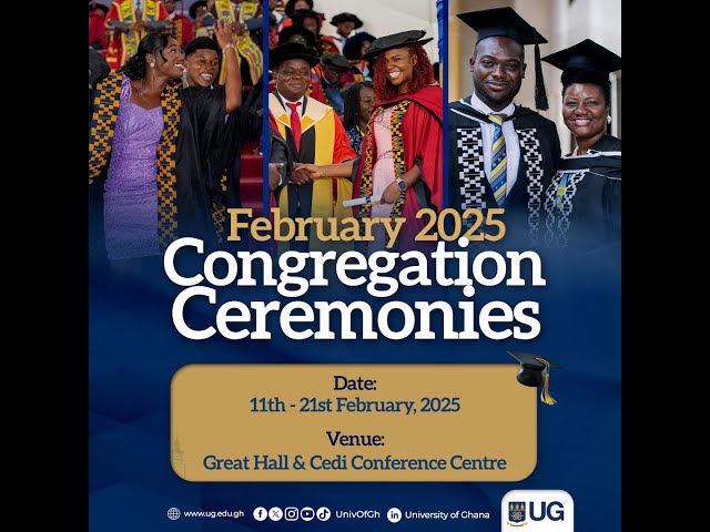 February 2025 Congregation Ceremonies - Day 7 - Great Hall - Afternoon Session