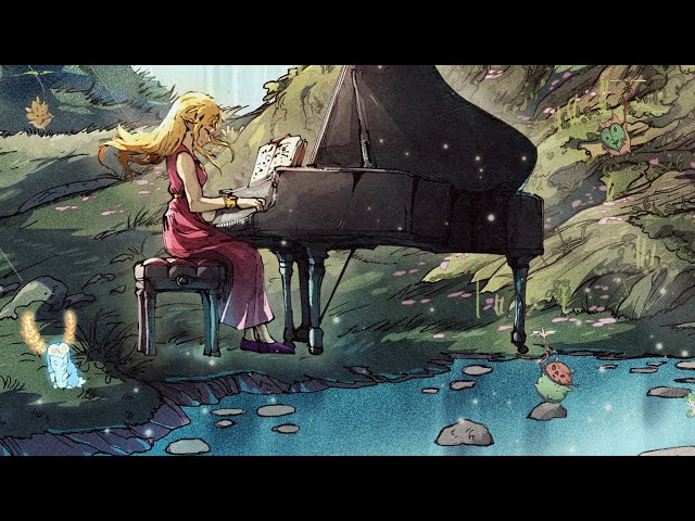 peaceful & relaxing video game piano 🎹 24/7 chill gaming covers for sleep, work, focus, and mood