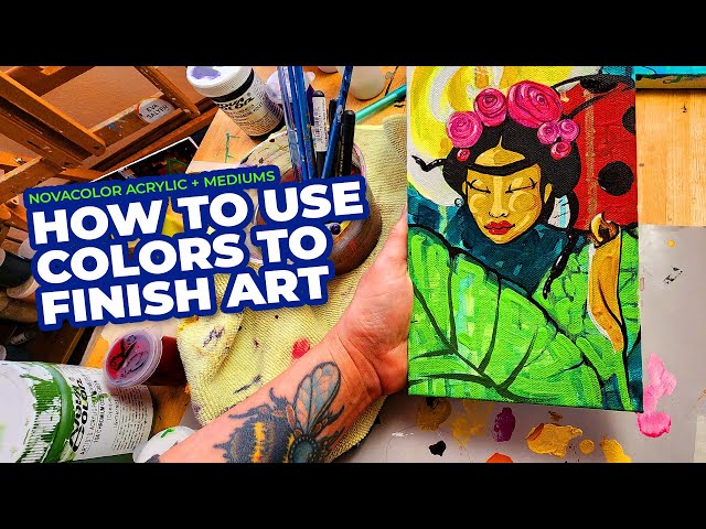 A Few Fun Acrylic Painting Tricks You Need to Learn!