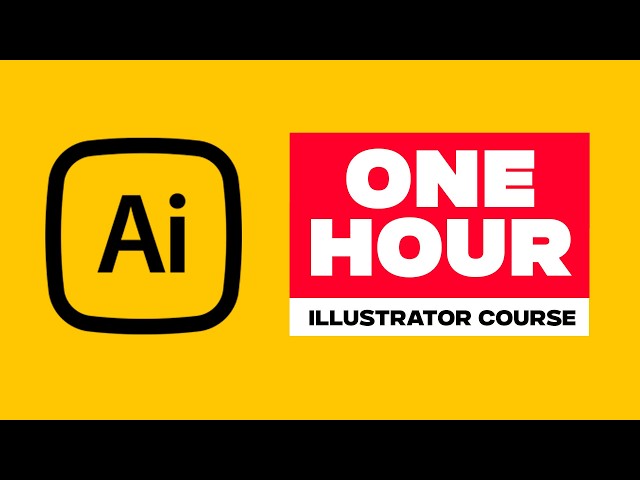 How To MASTER Adobe Illustrator In 1 Hour!!