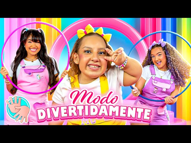 Clipes Modo Divertidamente | Melhores músicas para crianças e famílias com MC Divertida (LIBRAS)