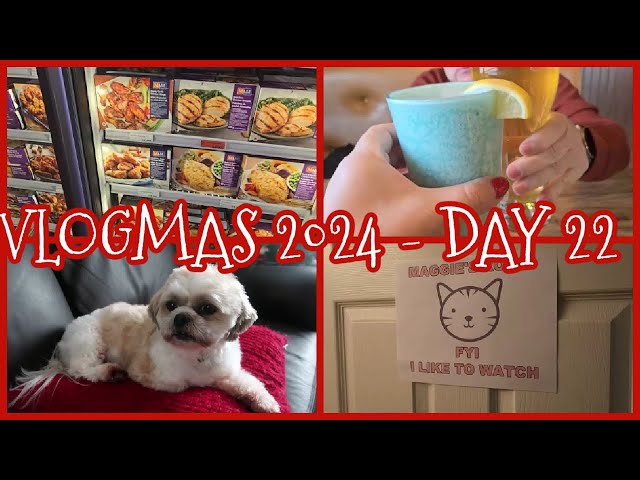 VLOGMAS 2024 - DAY 22 - HAPPY HOLIDAYS & THE LAST LITTLE DETAILS