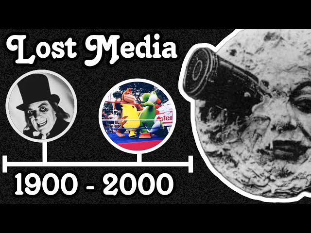 100 Pieces of Lost Media (1900-2000)