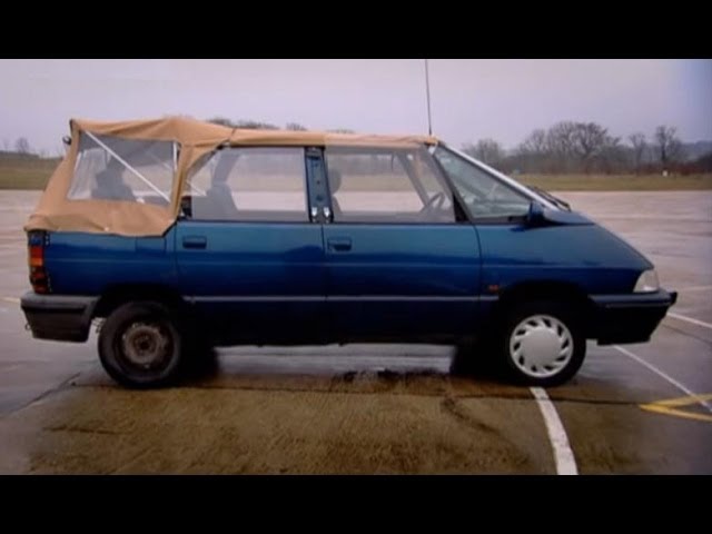 Renault Espace Convertible Challenge - Top Gear - BBC