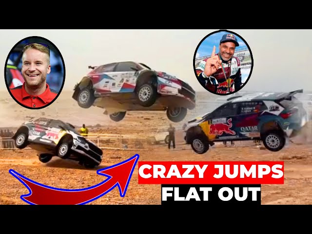 🚀 INSANE JUMPS 🇶🇦 RALLY QATAR | DESERT ATTACK | رالي قطر الدولي 2025 | Saturday Day 2 Highlights