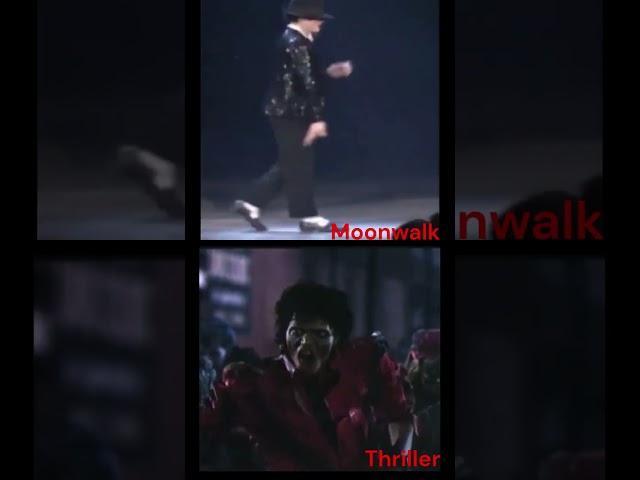 Which is best ? Michael Jackson #moonwalk vs #thriller