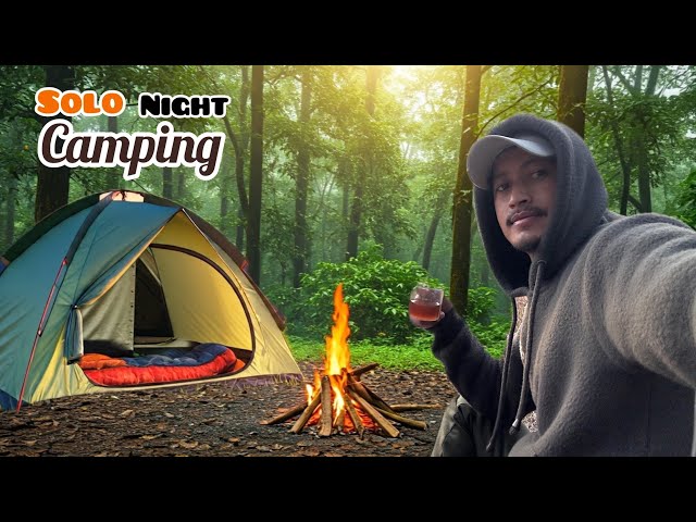 Solo Winter Camping in India || Chicken Fry || Camping in Uttarakhand || Hello Thakur vlogs