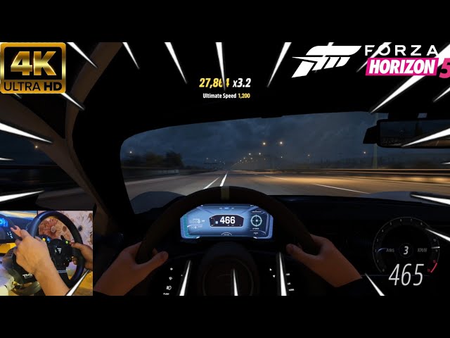 Faster electric hayper car Rimac concept two 450+ km/h Forzahorizon5