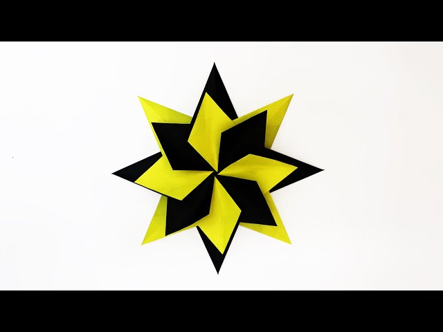 How to make an origami modular star (Enrica Dray)