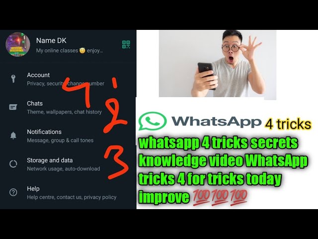 (4.)Tricks, whatsapp status video