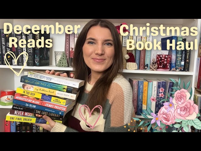 December wrap up & Christmas Book Haul!