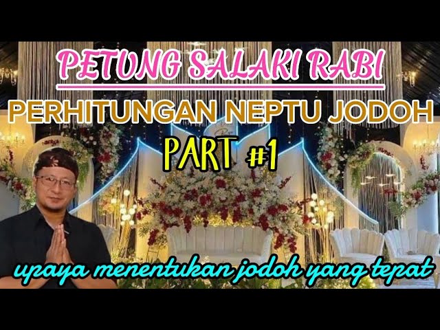 PART#1 CARA MENGHITUNG DAN MENENTUKAN PASANGAN JODOH YANG IDEAL