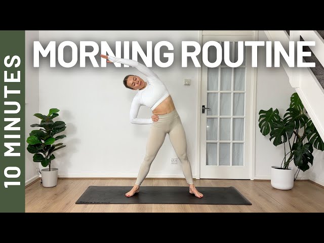 10MIN MORNING WORKOUT - Feel Good Morning Routine (Rise & Shine)