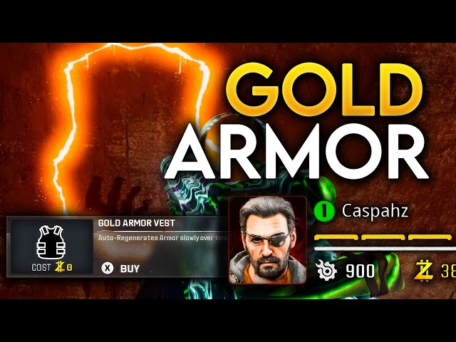 Solo GOLD ARMOR VEST Easter Egg (The Tomb Black Ops 6 Zombies)