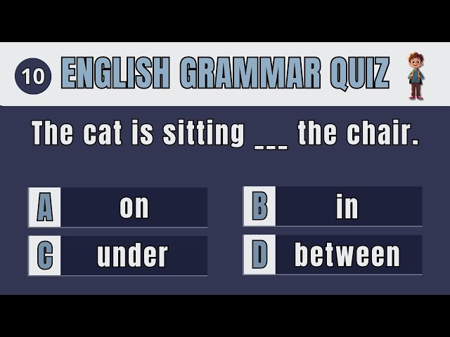 Test Your English! 20 Fun Grammar Questions