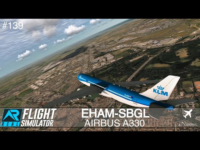 EHAM-SBGL | KLM A330 | RFS #139