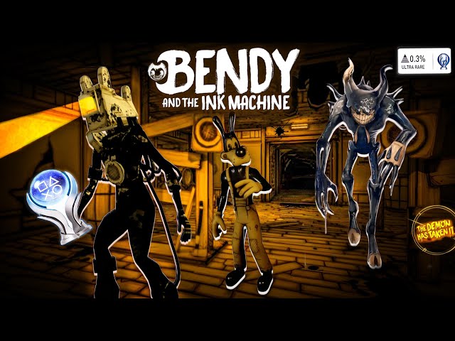 The Survival Horror Game you Need to Platinum Ultra Rare. Bendy and The Ink Machine