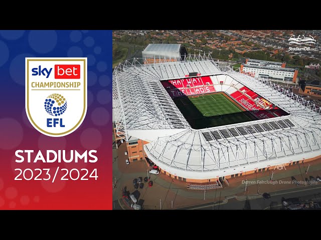 🏴󠁧󠁢󠁥󠁮󠁧󠁿 EFL Championship Stadiums 2023/2024